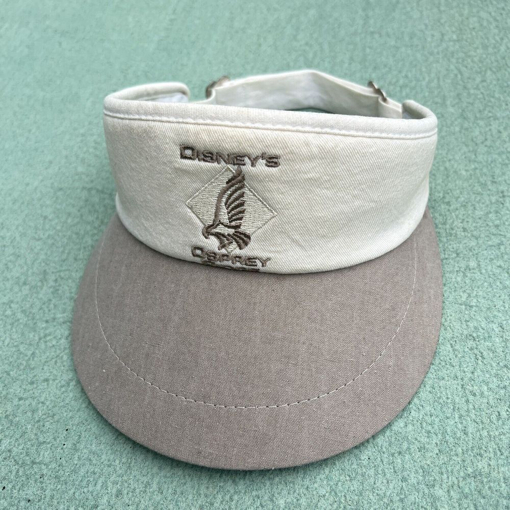 Vintage Disney's Osprey Ridge Golf Course Visor Hat USA Texace